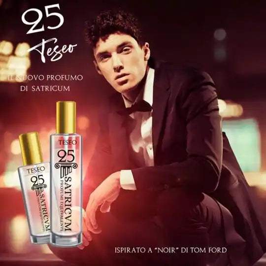 25 Teseo - Herenparfum - "Noir"