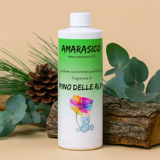 Amarasico Pino delle Alpi washing perfume