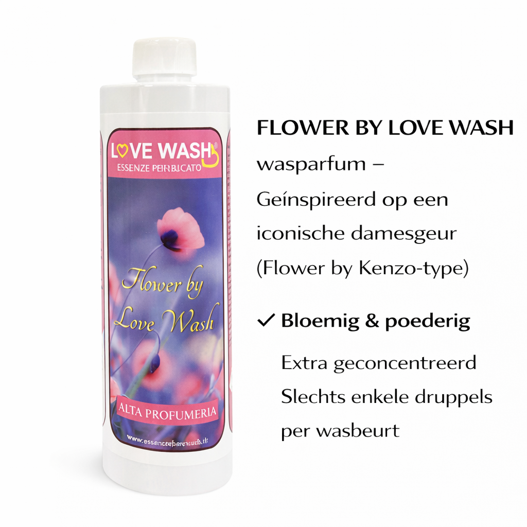 🌸 FLOWER BY LOVE WASH wasparfum – geïnspireerd op Flower by Kenzo