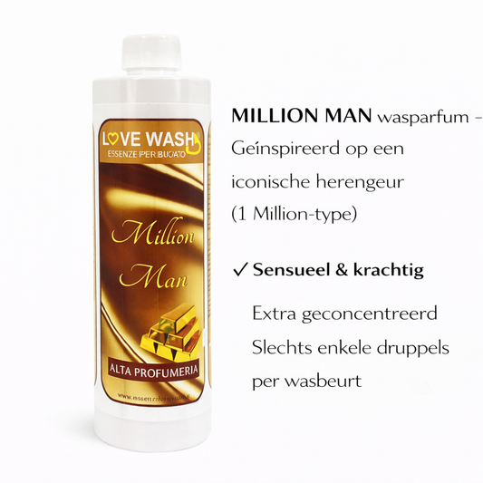 🪙 MILLION MAN wasparfum – geïnspireerd op 1 Million van Paco Rabanne