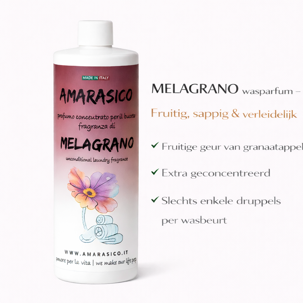 🍎 MELOGRANO wasparfum – Fruitig, verfrissend en energiek