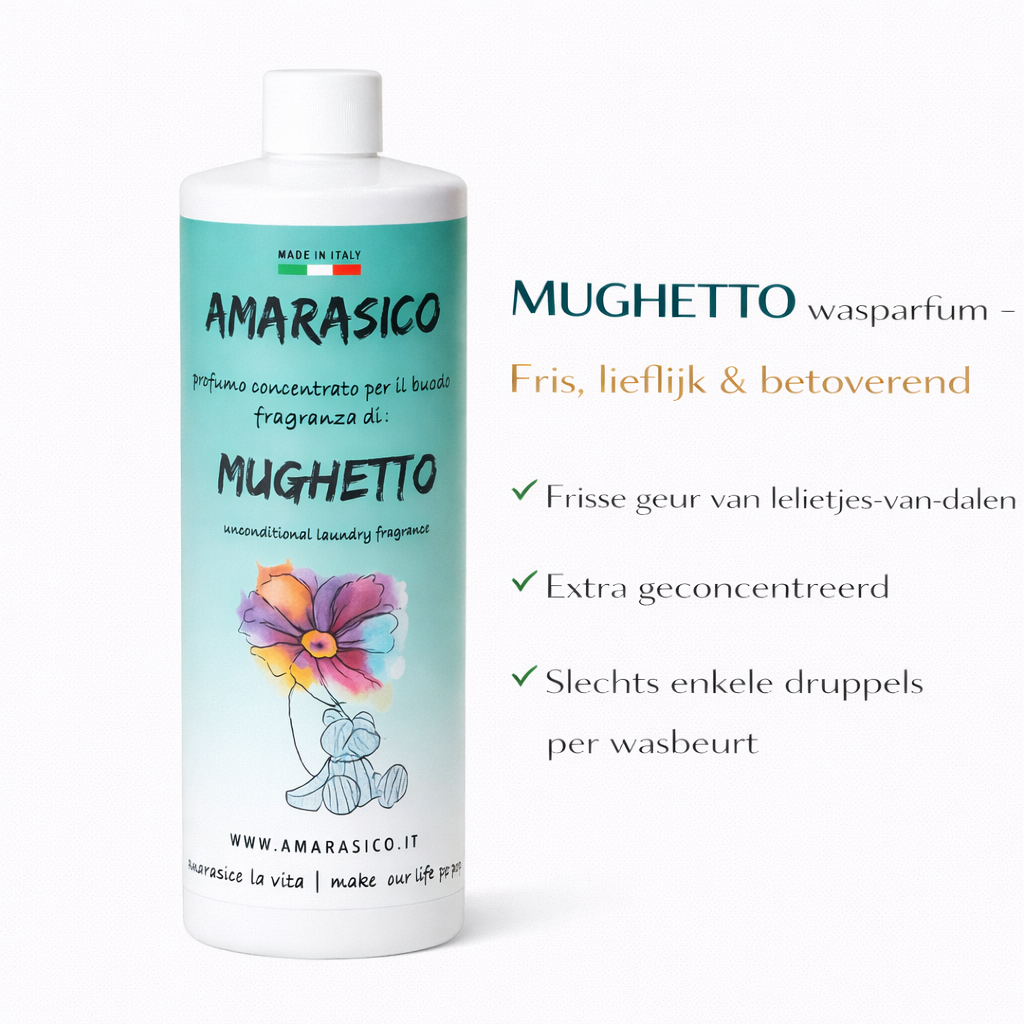 🌼 MUGHETTO wasparfum – Fris, bloemig en zacht als lenteveil