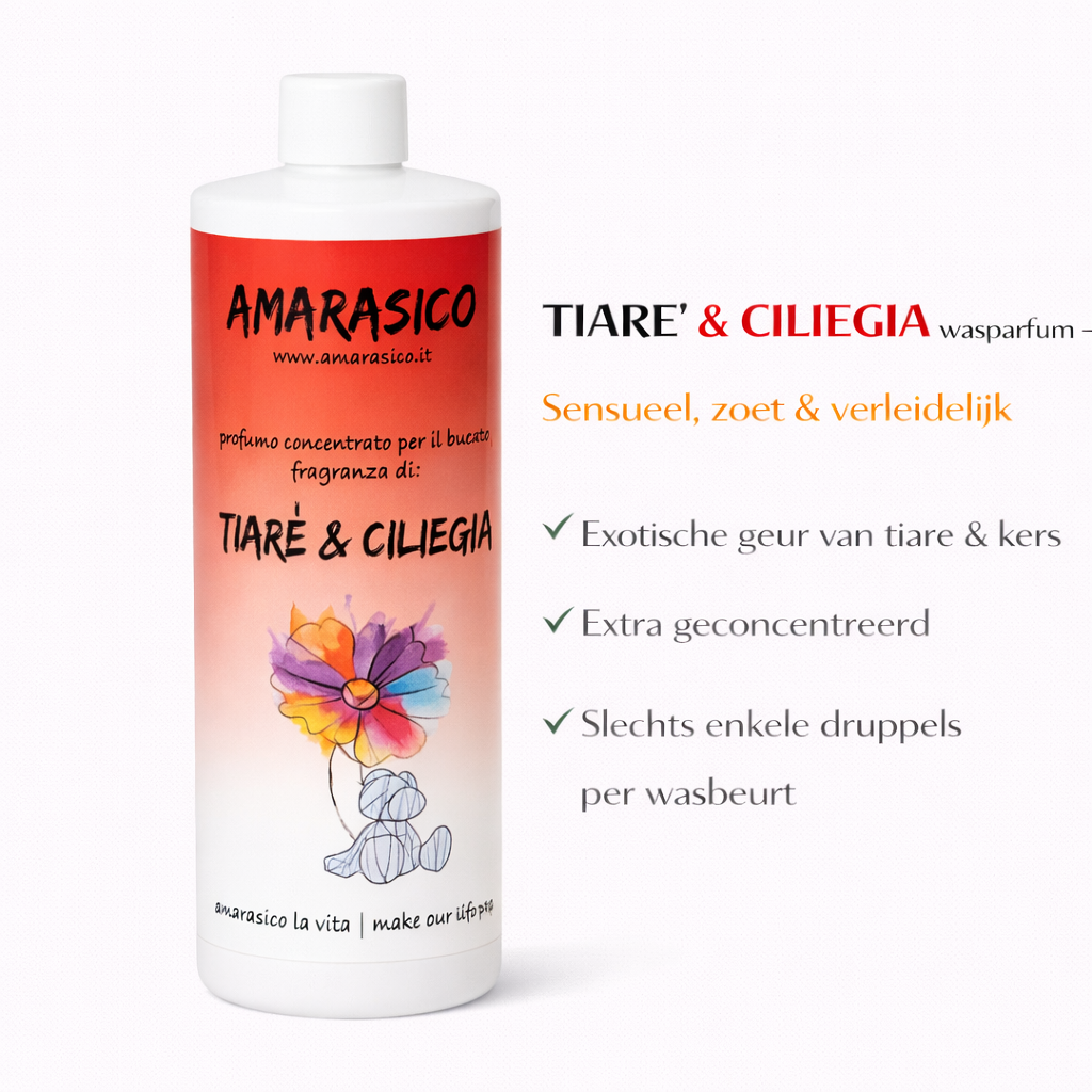 Parfum lavant Amarasico Tiarè & Ciliegia
