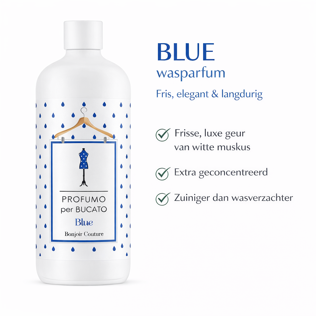 🌊 BLUE wasparfum – Fris, stijlvol en tijdloos helder