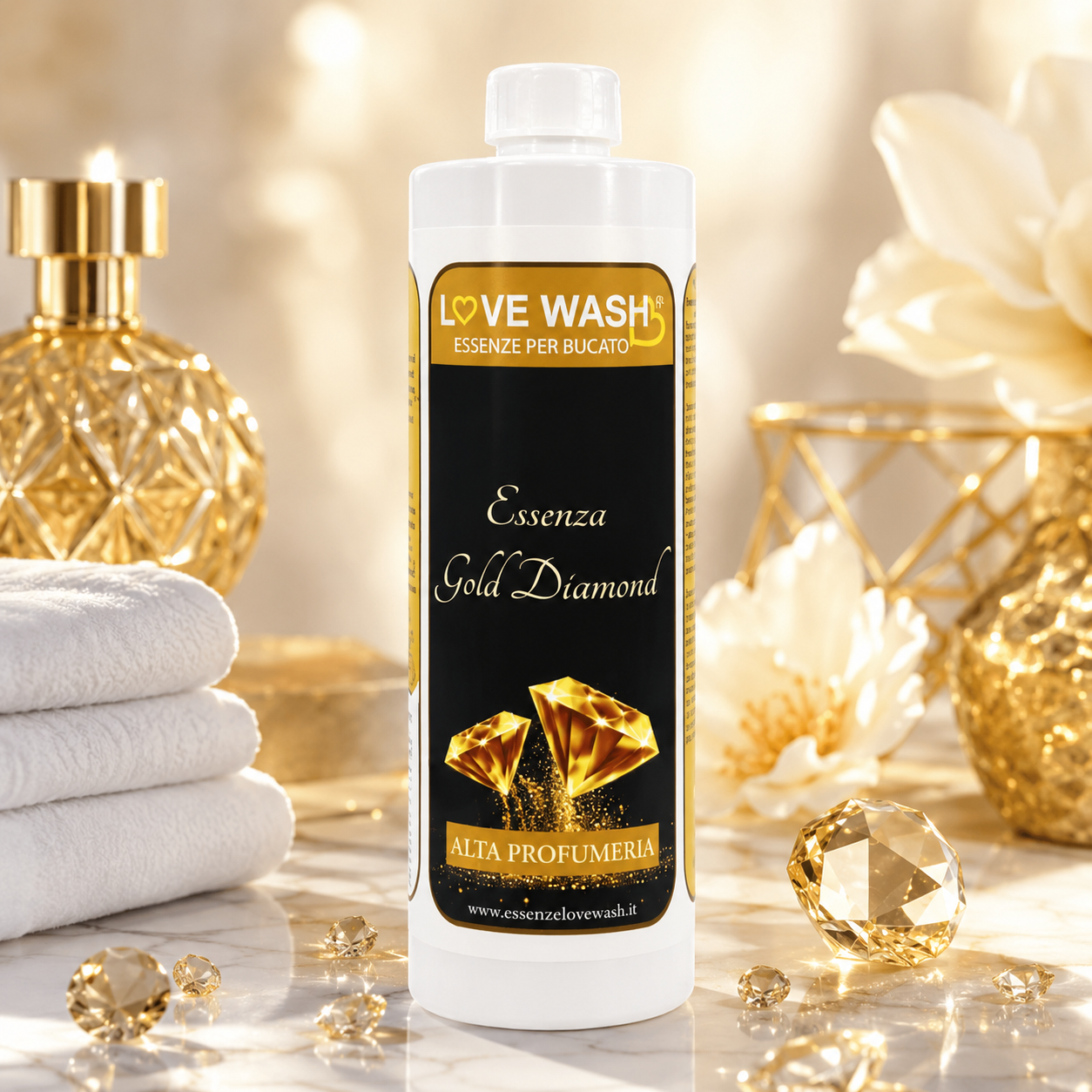 GOLD DIAMOND wasparfum – Sensueel, intens en verfijnd bloemig – wasparfum afbeelding 2