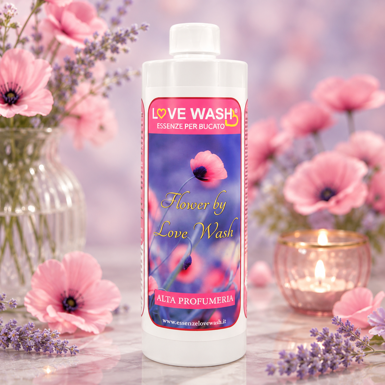 FLOWER BY LOVE WASH wasparfum – geïnspireerd op Flower by Kenzo – wasparfum afbeelding 2