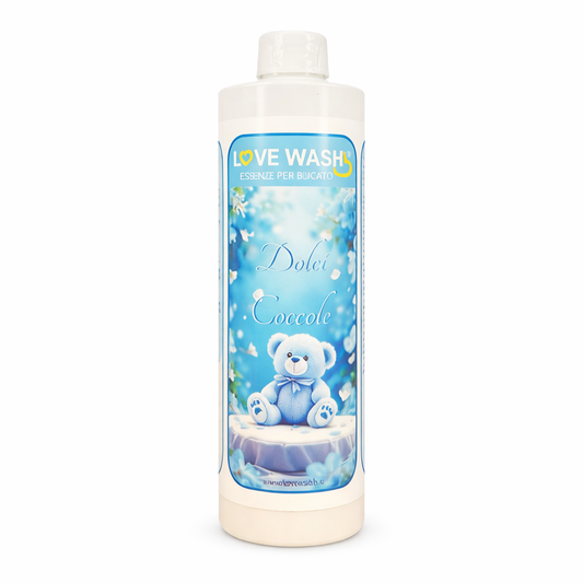 🌸 DOLCI COCCOLE wasparfum – Zachte knuffels van geur & frisheid