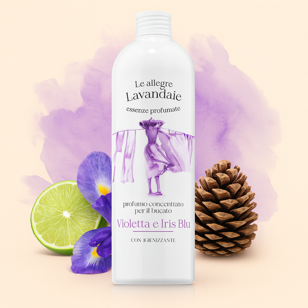 Le Allègre Lavandaie Violette et Iris Blu