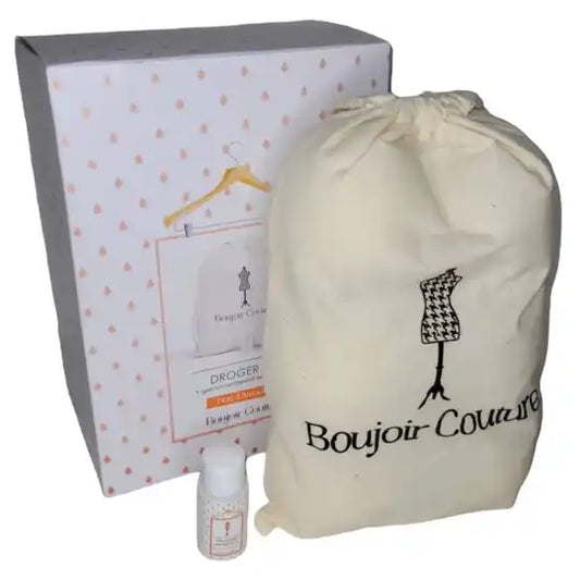 Boujoir Couture dryer balls + perfume