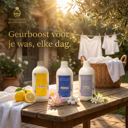 💛 WASPARFUM VOORDEELBUNDEL – 2+1 GRATIS (Solare, Seducente Perla & Energica Diamante)