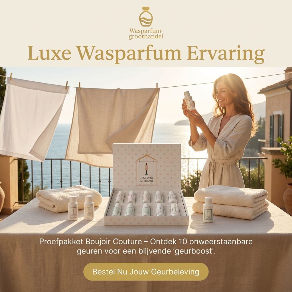 sample package Boujoir Couture washing perfume 10 scents x 20 ml