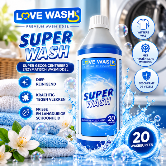 SUPER WASH – Krachtige vlekverwijdering zonder moeite – wasparfum afbeelding 1