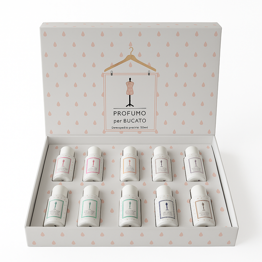 paquet d'échantillons Parfum lavant Boujoir Couture 10 senteurs x 20 ml