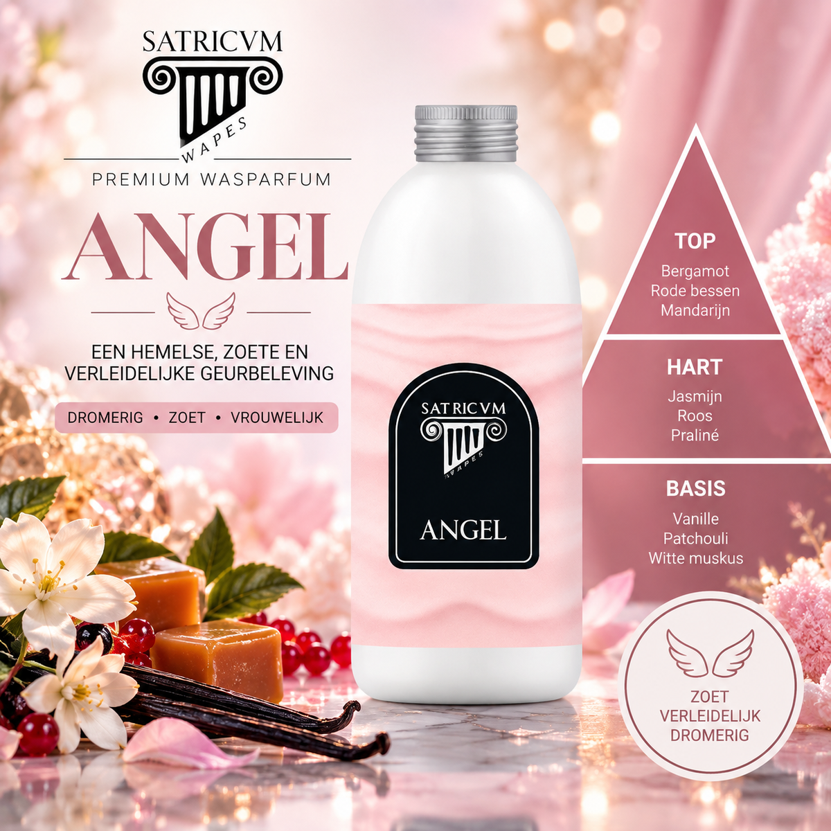 ANGEL wasparfum – Geïnspireerd op de iconische geur van Mugler – wasparfum afbeelding 1