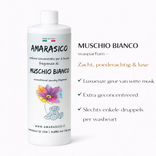 Amarasico Muschio Bianco washing perfume