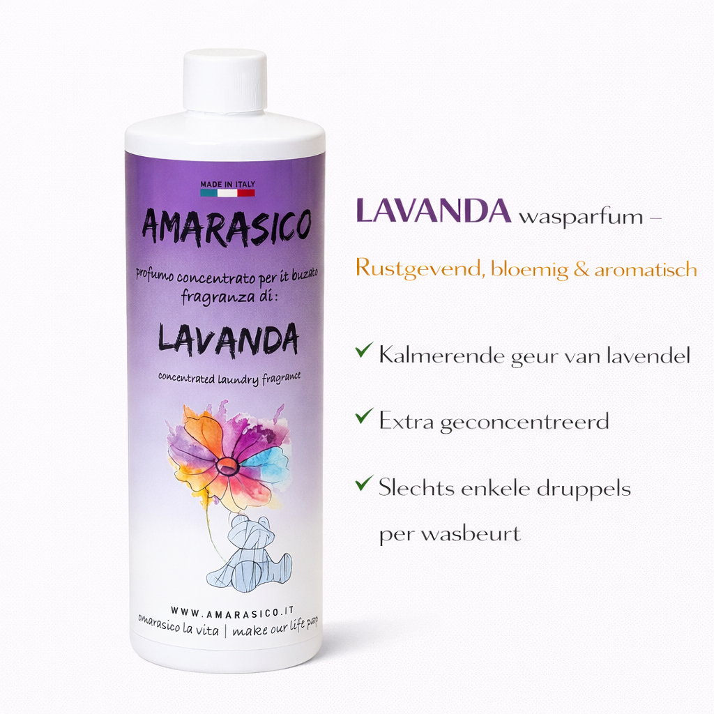 💜 Parfum pour linge LAVANDA – Arôme apaisant, frais et classique de lavande