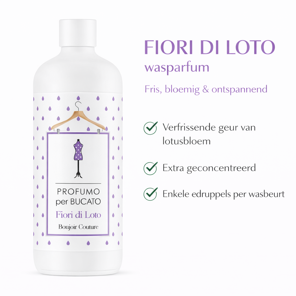 🌸 Parfum pour le linge FIORI DI LOTO – Doux, exotique et floral