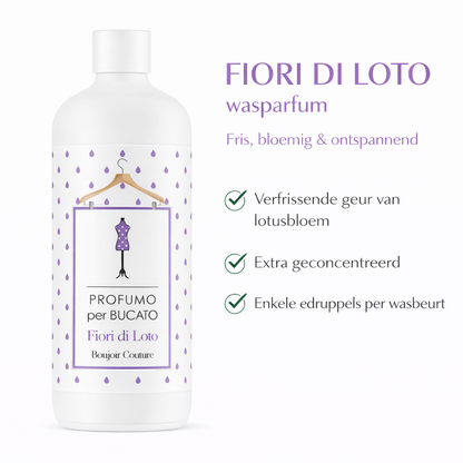 🌸 Parfum pour le linge FIORI DI LOTO – Doux, exotique et floral