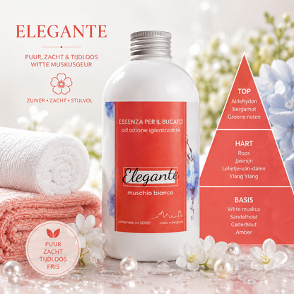 ELEGANTE wasparfum – Tijdloze bloemige luxe & witte musk – wasparfum afbeelding 1