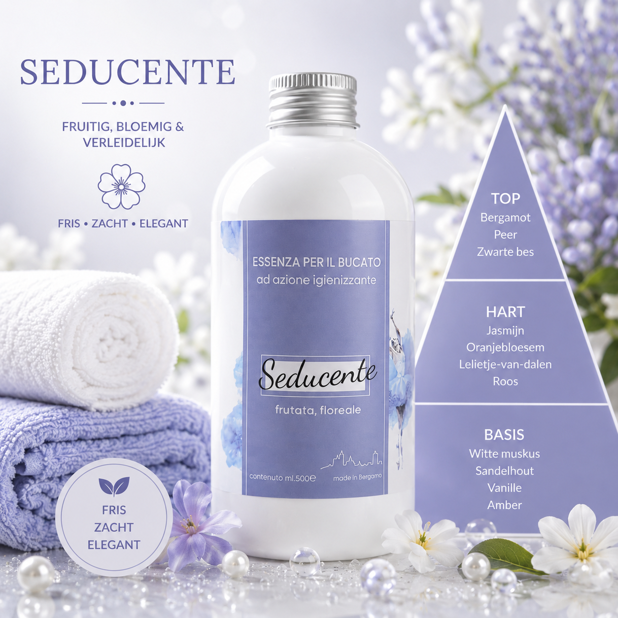 SEDUCENTE wasparfum – Elegante frisheid geïnspireerd op Perla – wasparfum afbeelding 1