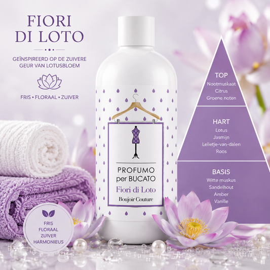 🌸 Parfum pour le linge FIORI DI LOTO – Doux, exotique et floral
