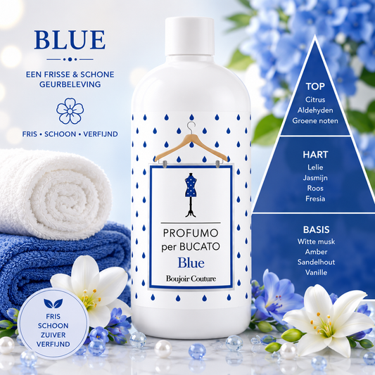 🌊 Parfum de lessive BLUE – Frais, élégant et intemporel