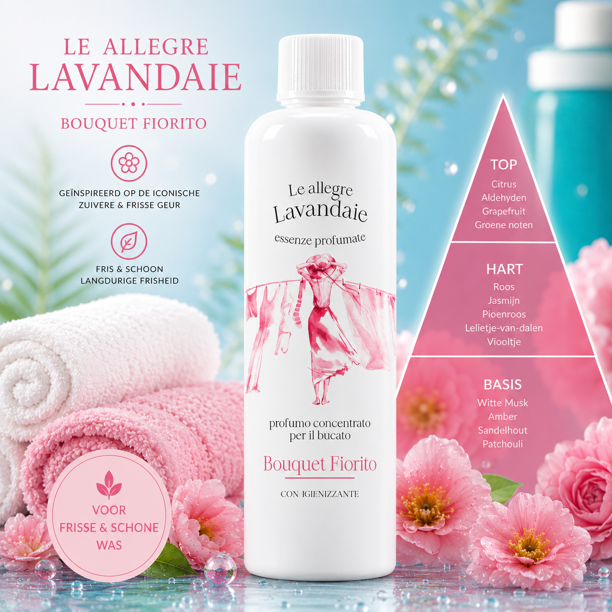 💐 BOUQUET FIORITO wasparfum – Weelderig bloemenspektakel