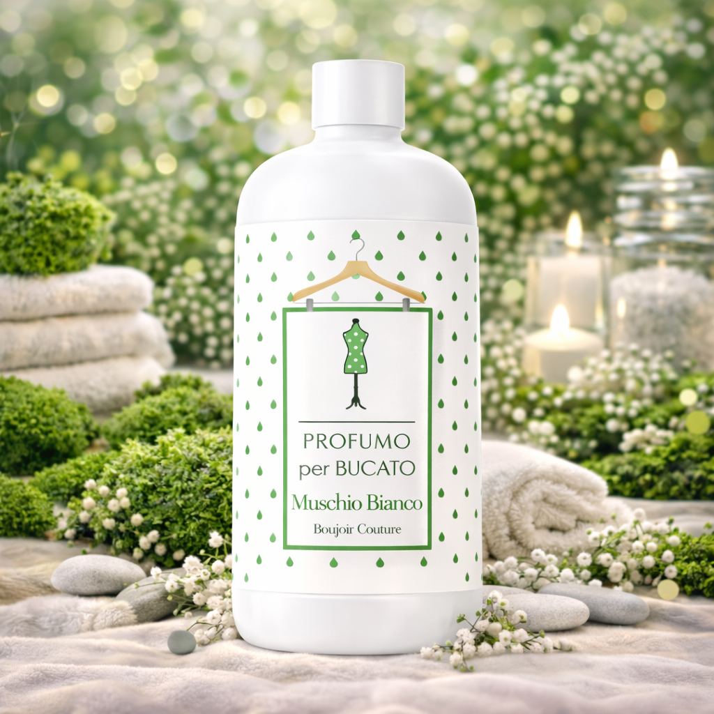 MUSCHIO BIANCO wasparfum – Verfijnde muskgeur met een sensuele twist – wasparfum afbeelding 1