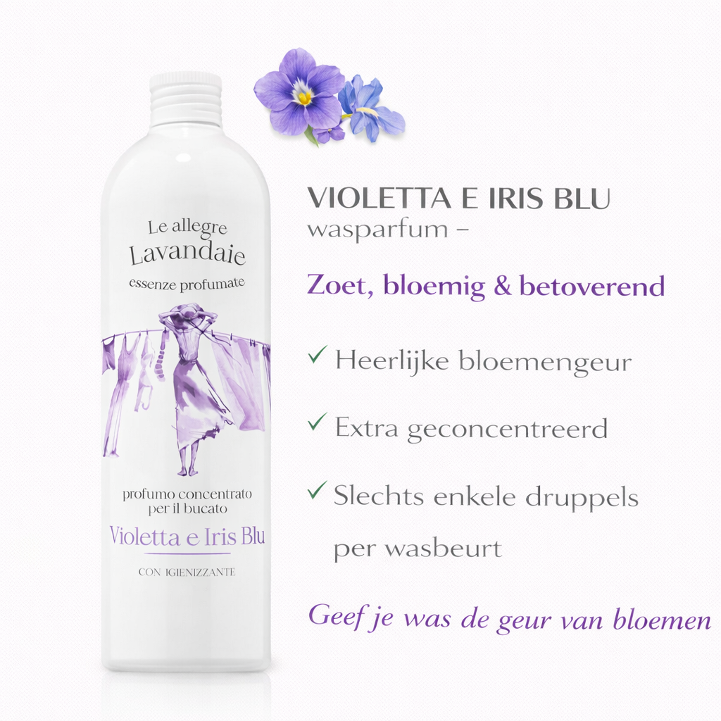 🌸 VIOLETTA E IRIS BLU wasparfum – Chique, bloemig én verfijnd