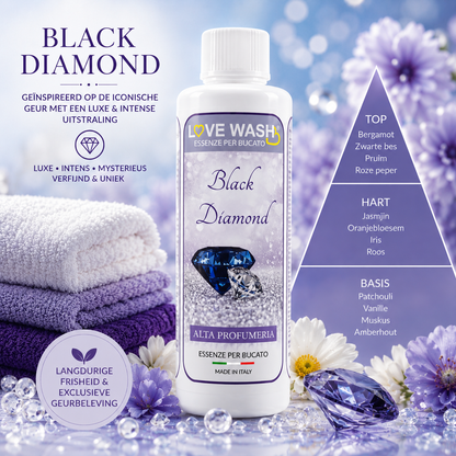 BLACK DIAMOND wasparfum – Houtachtig, bloemig en intens uniek – wasparfum afbeelding 1