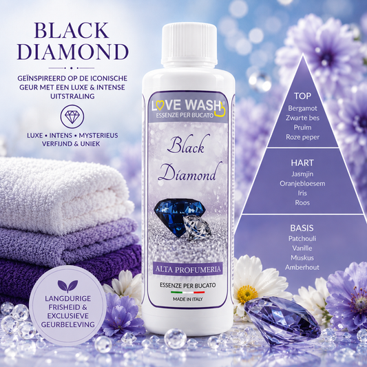 BLACK DIAMOND wasparfum – Houtachtig, bloemig en intens uniek – wasparfum afbeelding 1