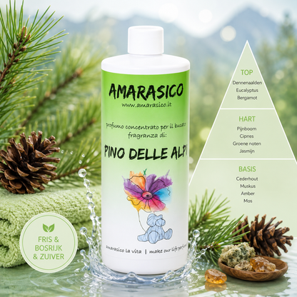 Amarasico Pino delle Alpi washing perfume