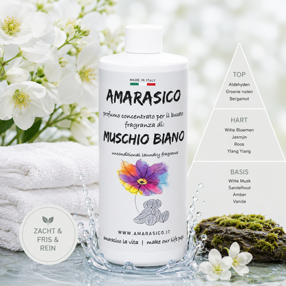 Amarasico Muschio Bianco washing perfume