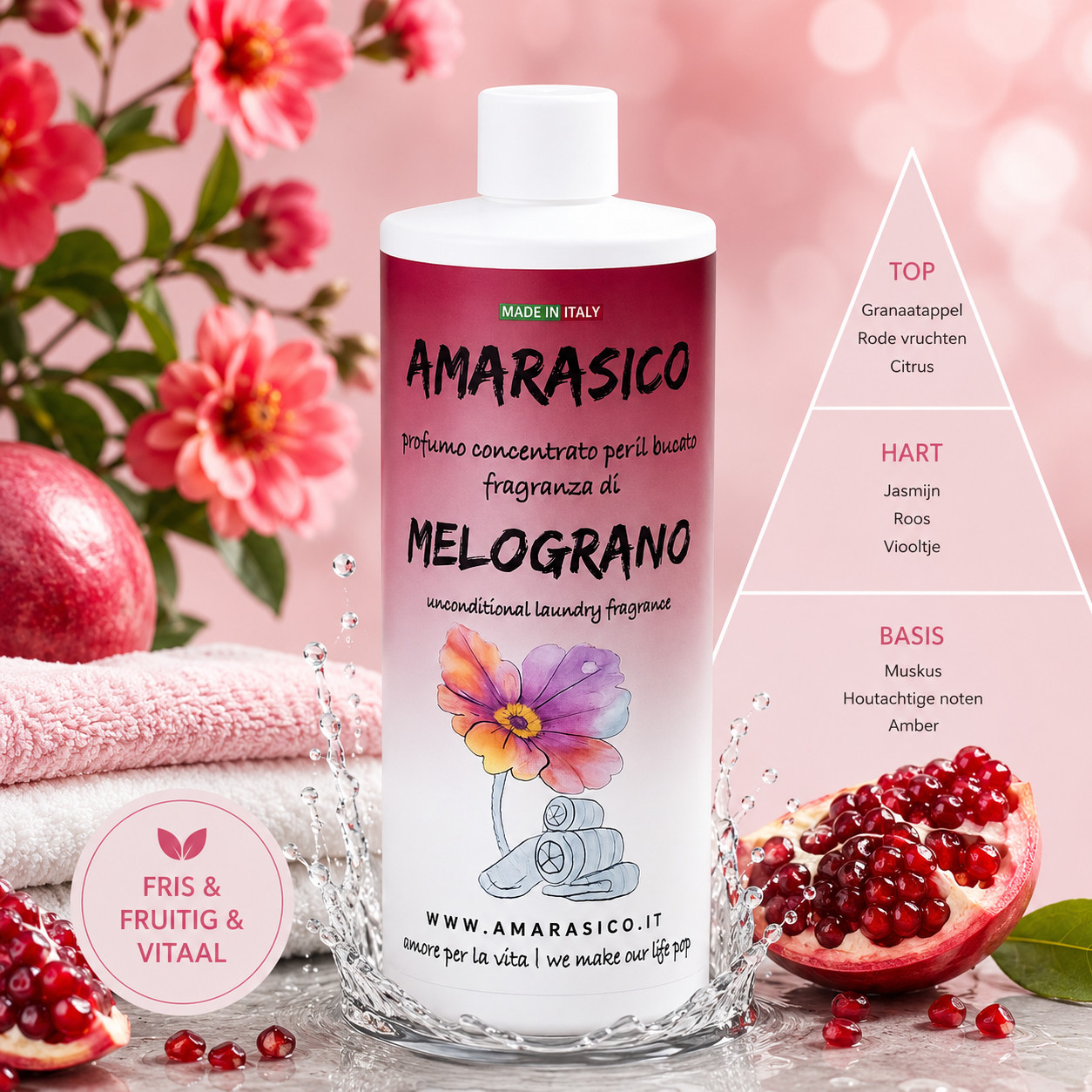 Amarasico Melograno washing perfume