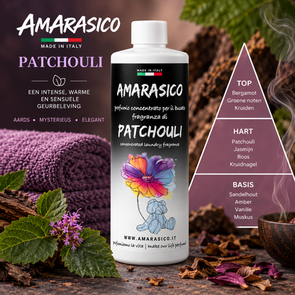 🌿 Parfum de lessive PATCHOULI – Terreux, mystique et intensément séduisant