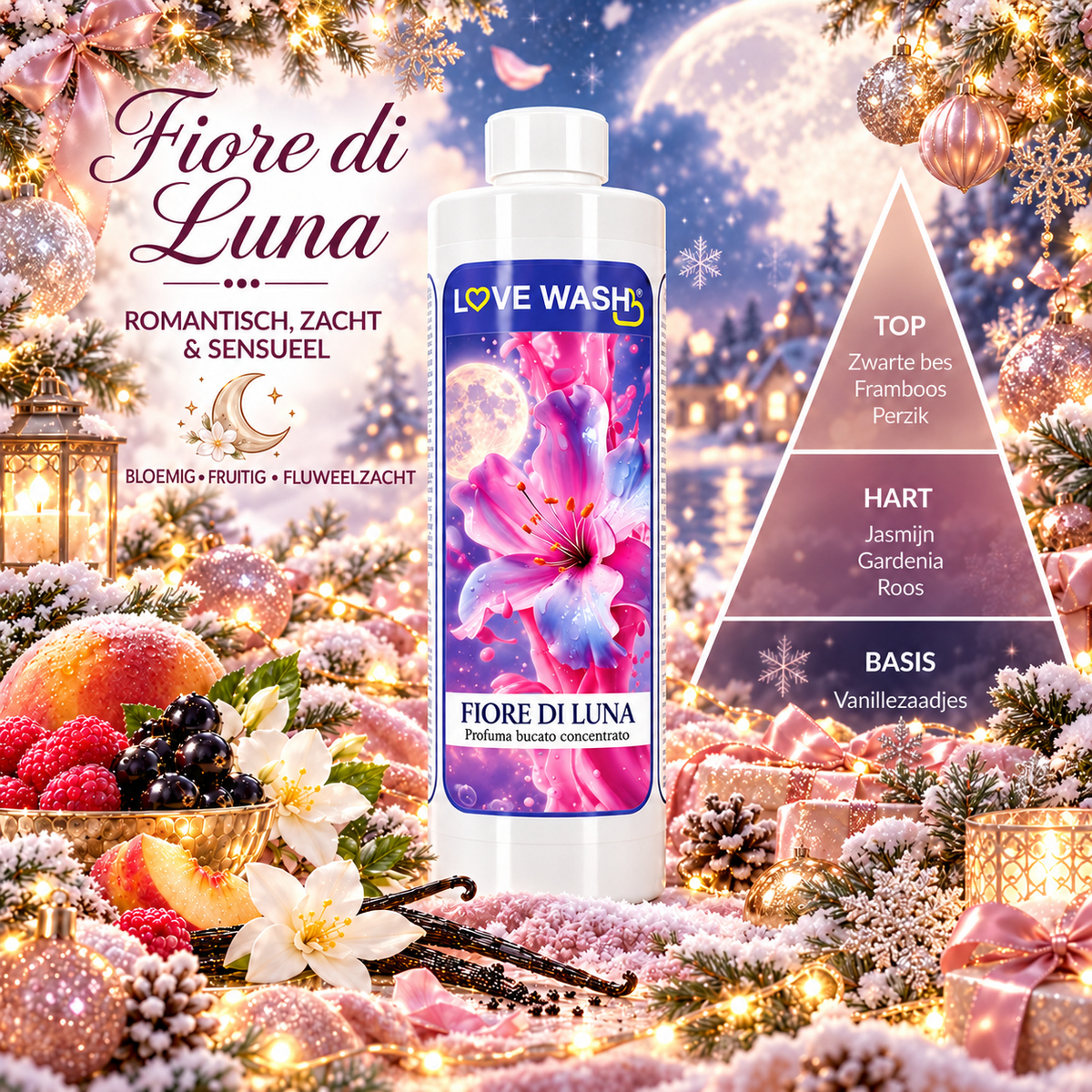 🌸 FIORE DI LUNA wasparfum – Dromerig, bloemig en elegant