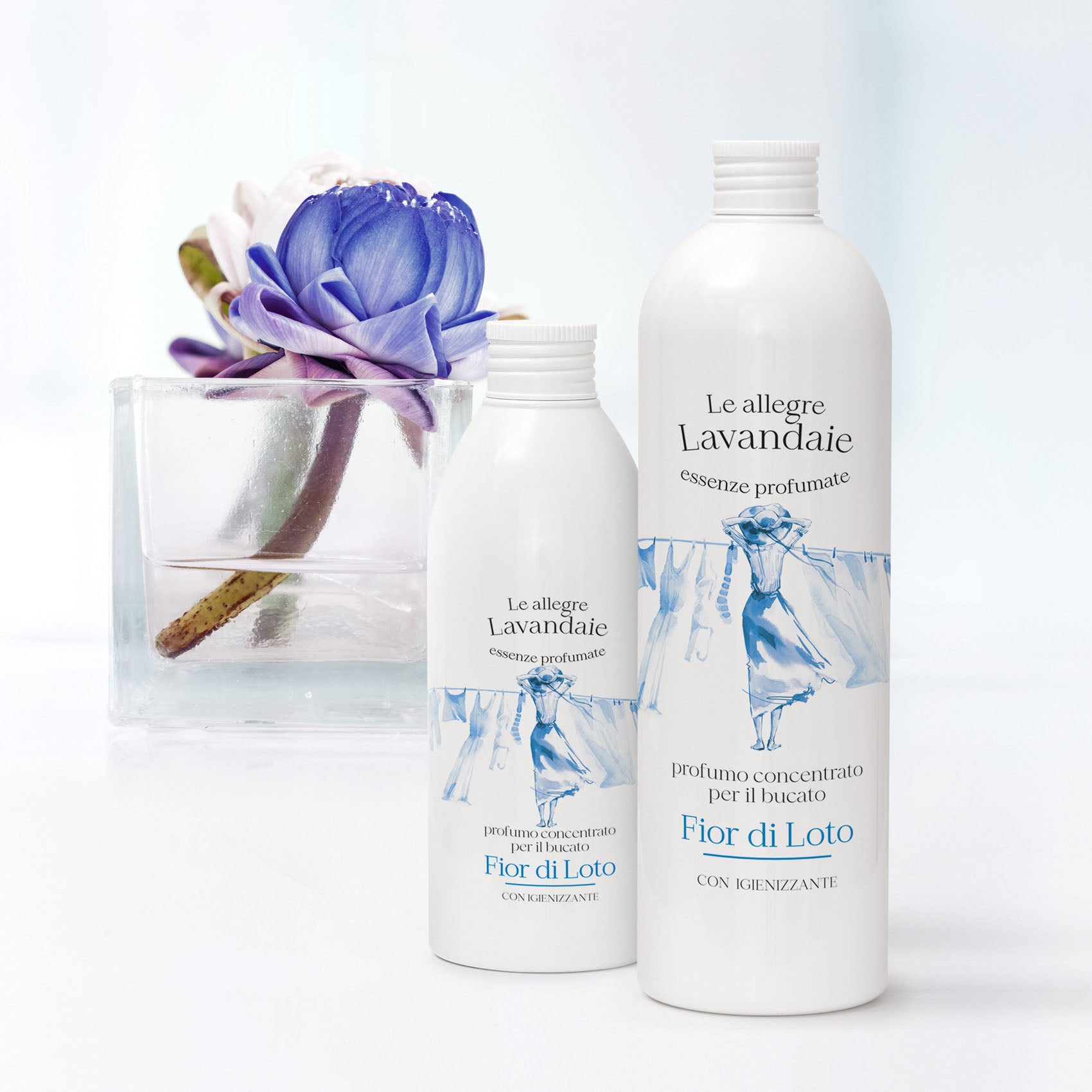 wasparfum fior di loto le allegre lavandaie