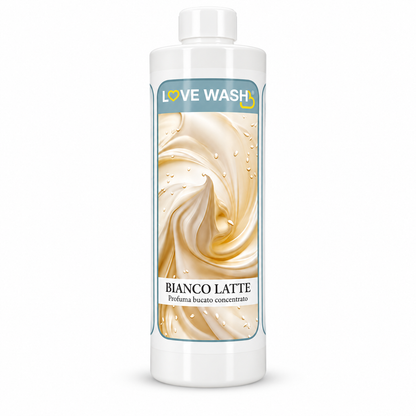 Love Wash Bianco Latte wasparfum 500 ml witte achtergrond